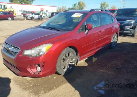 2013 Subaru Impreza 2.0I Sport Limited from USA, damaged, VIN JF1GPAS60D2831838